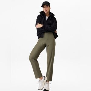 NWT Athleta  Brooklyn Ankle Moss Pants size 4/P (#198671)